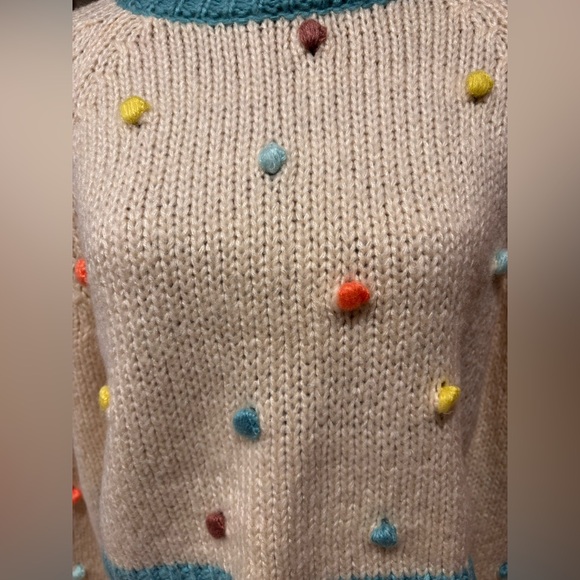 Cute Kimchi Blue Sweater worn only once size small. - Picture 2 of 8